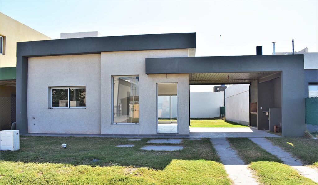 Fachada de la obra San Marcos | TDS3 construida por CREA en Roldán